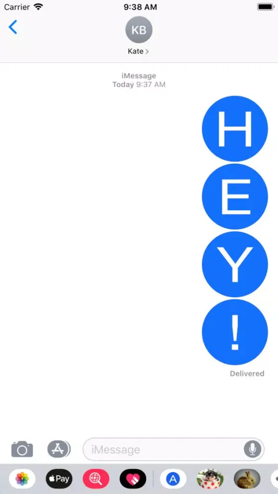 Captures d'écran de Letter Bubbles - Say It LOUDER