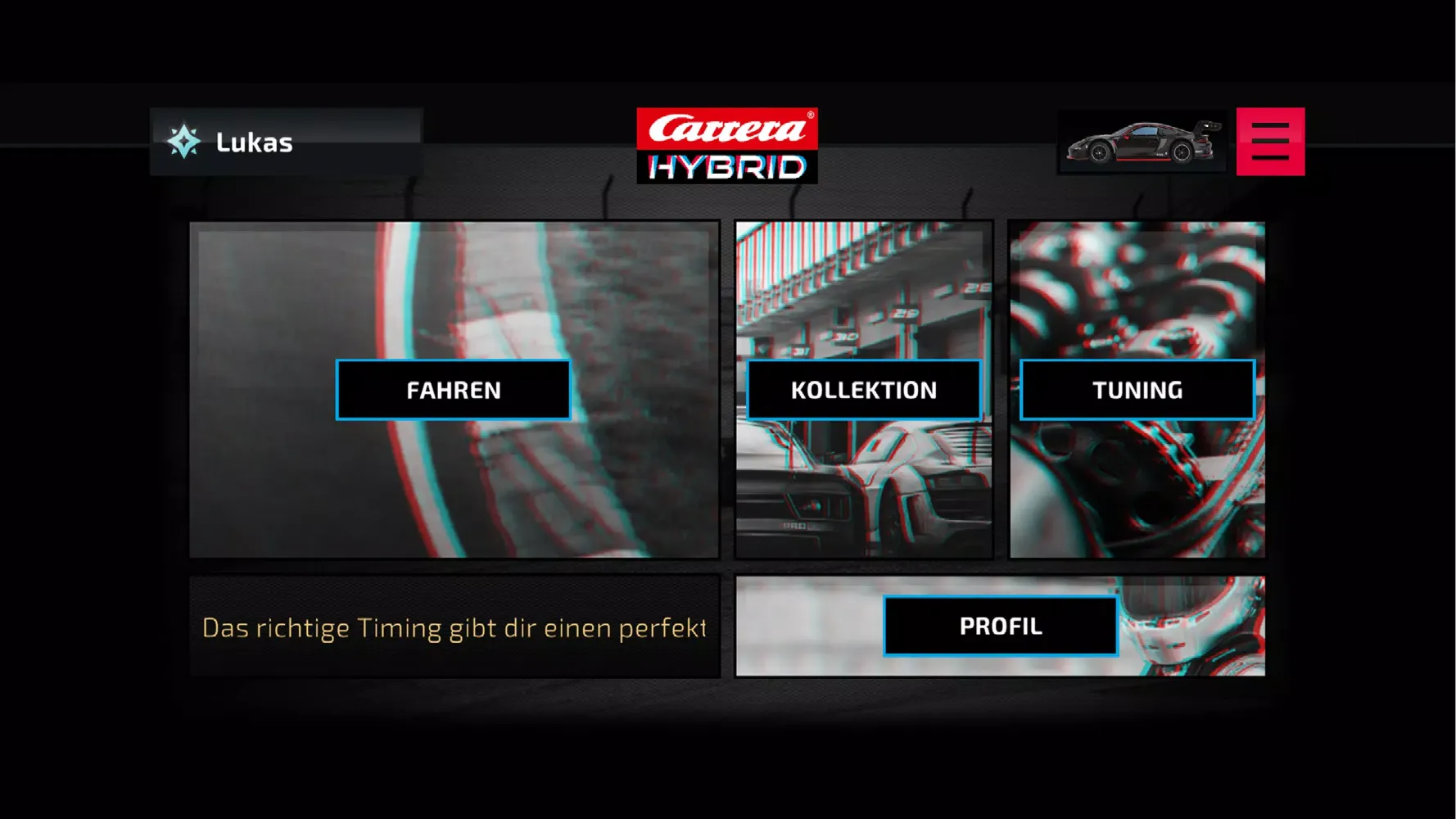Carrera Hybrid سکرین شاٹس