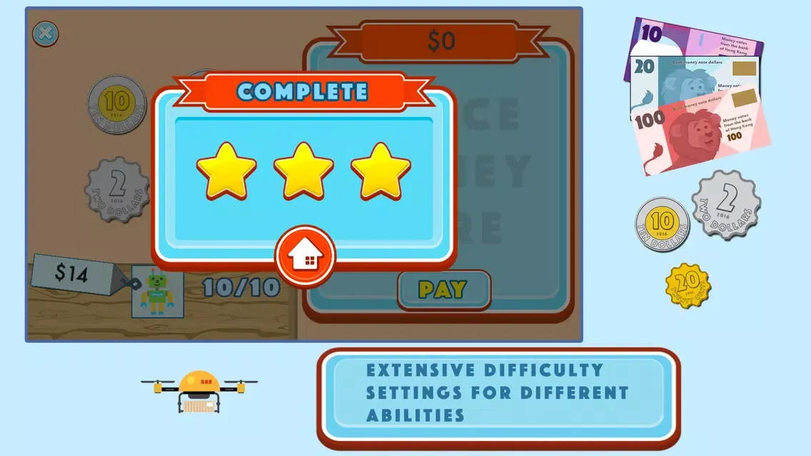 Hong Kong Money - Learning and Teaching app for kids Screenshots