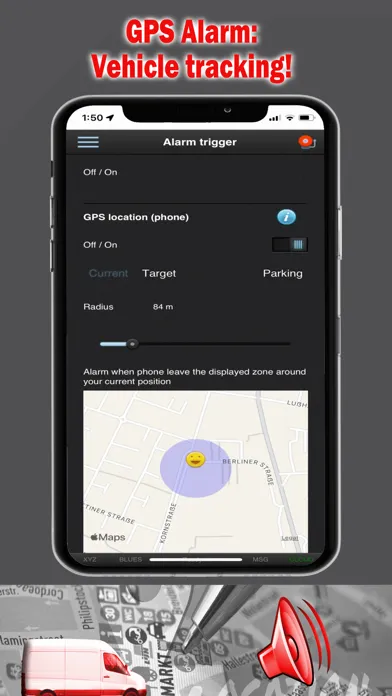 PALES: Mobile security system スクリーンショット