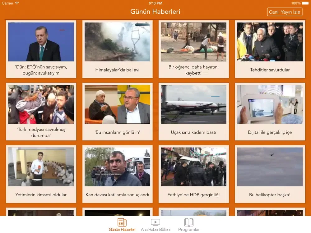 Tangkapan skrin SHaber TV iPad 
