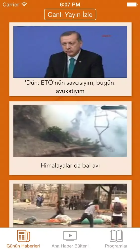 Tangkapan skrin SHaber TV