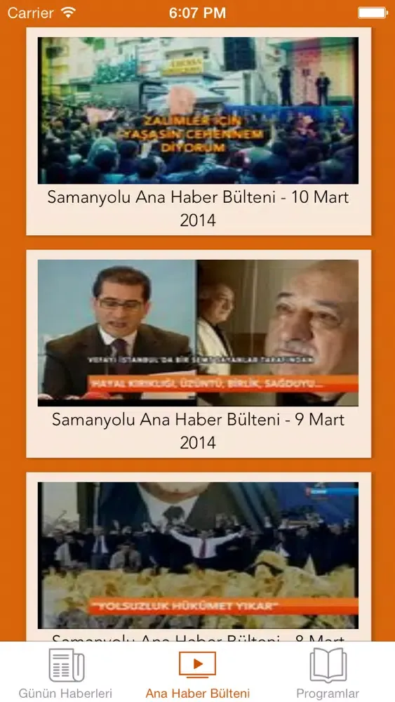 Tangkapan skrin SHaber TV