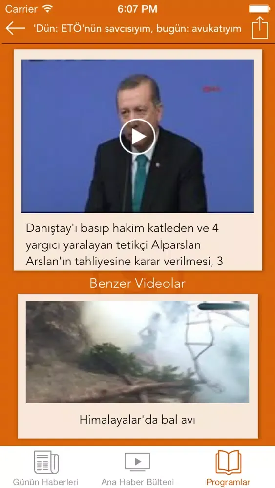Tangkapan skrin SHaber TV