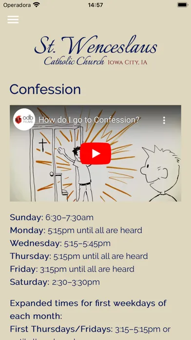 St. Wenceslaus - Iowa City, IA Screenshots