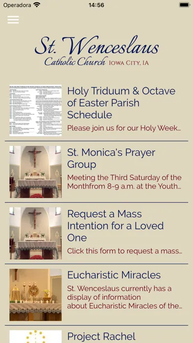 St. Wenceslaus - Iowa City, IA Screenshots