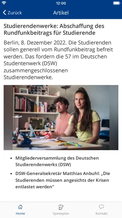 Capturas de tela do ERIKA vom STW Münster