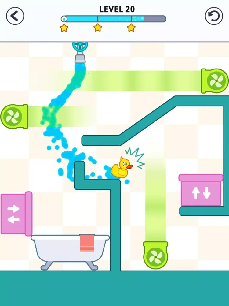 Splash The Duck iPad  Screenshots