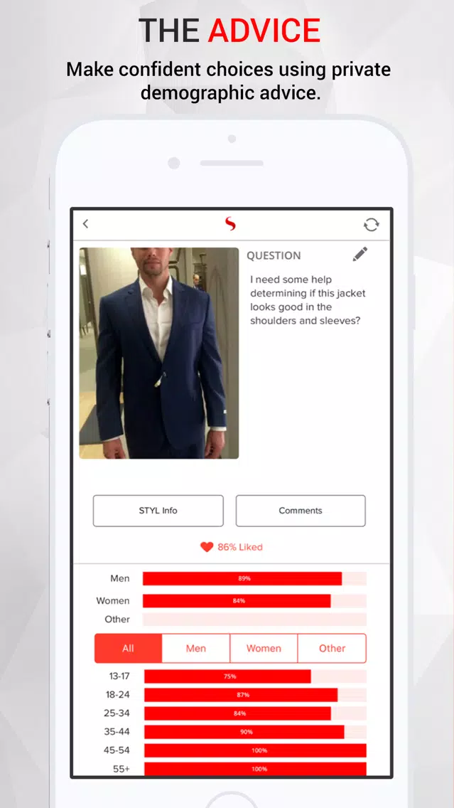 STYL - Outfit Advice Ekran Görüntüleri