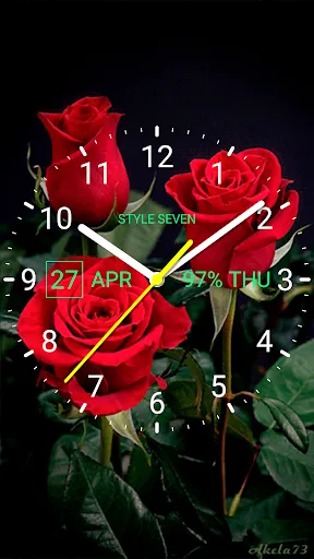 صور Analog Clock Live Wallpaper-7