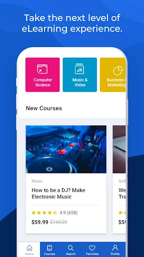 MasterStudy LMS Mobile App Screenshots