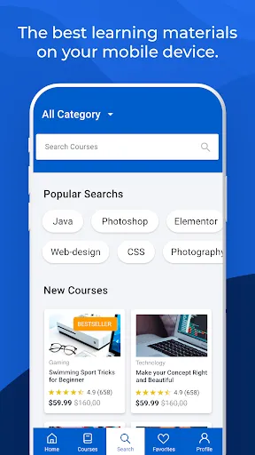 MasterStudy LMS Mobile App Screenshots