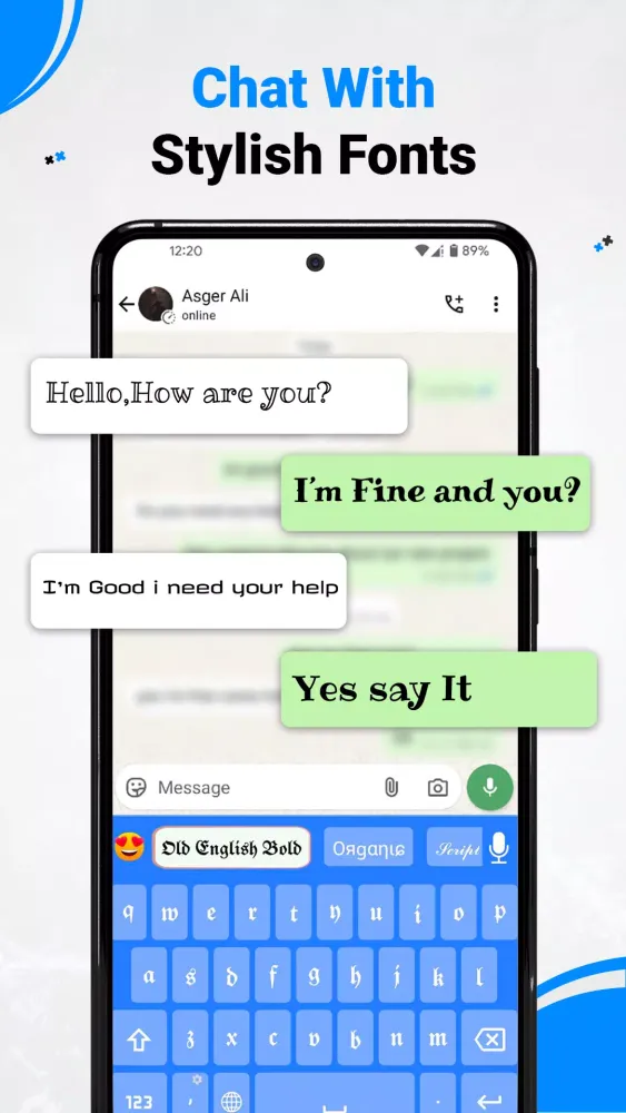 English Voice Keyboard Screenshots