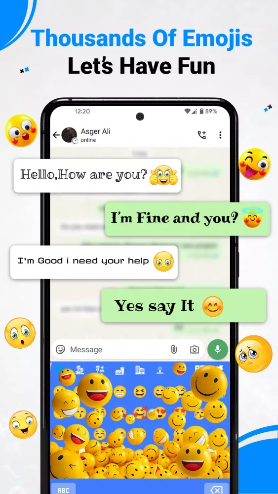 English Voice Keyboard Screenshots