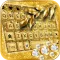 Gold Keyboard Theme