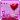 Stylish Melting Heart Keyboard