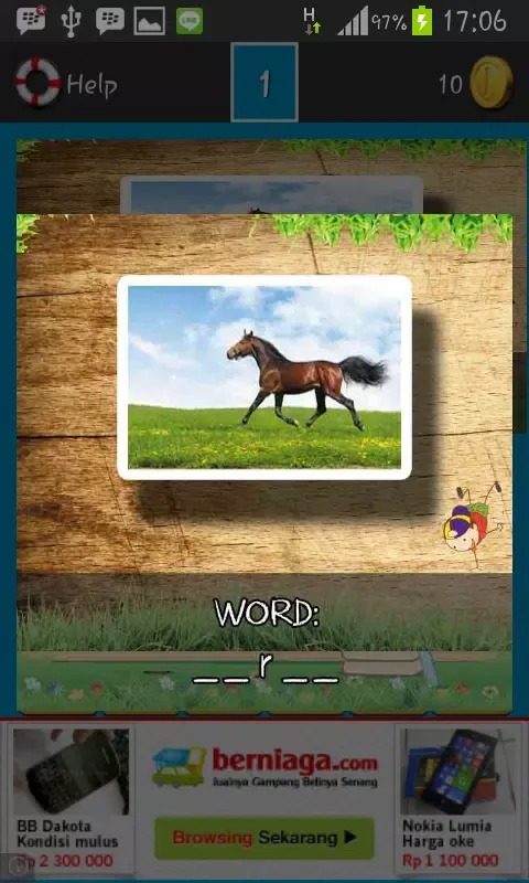 Animals Vocabulary Game应用截图