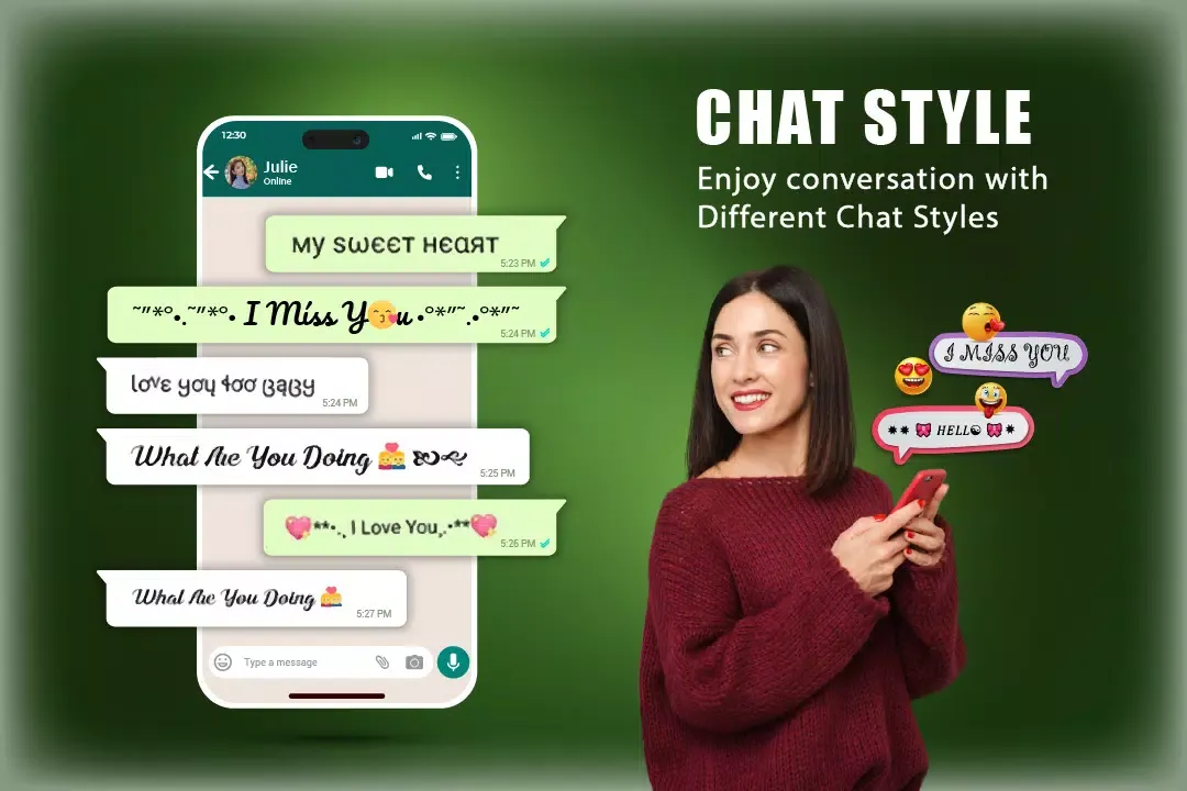 Chat Style Screenshots