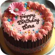 Name on Birthday Cake