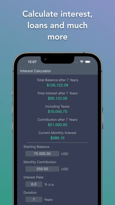 Compound Interest Calculator A应用截图