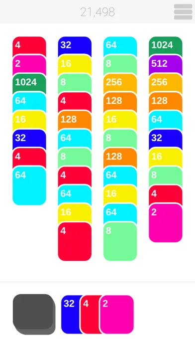 Capturas de pantalla de 2048 Solitaire