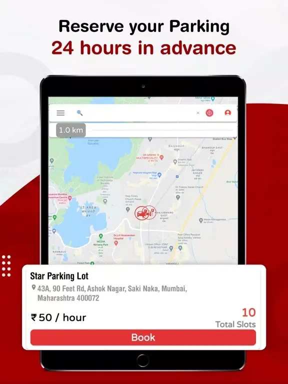 Captures d'écran de ParkingAdda | Park Safe&Smart iPad 