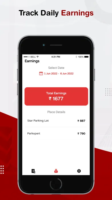 Ảnh chụp màn hình của ParkingAdda Vendor