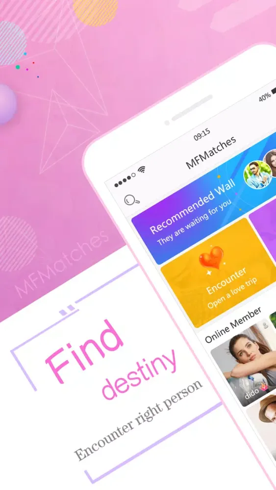MfMatches-Online dating APP স্ক্রিনশট