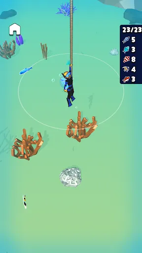 Tangkapan skrin Sushi Diver