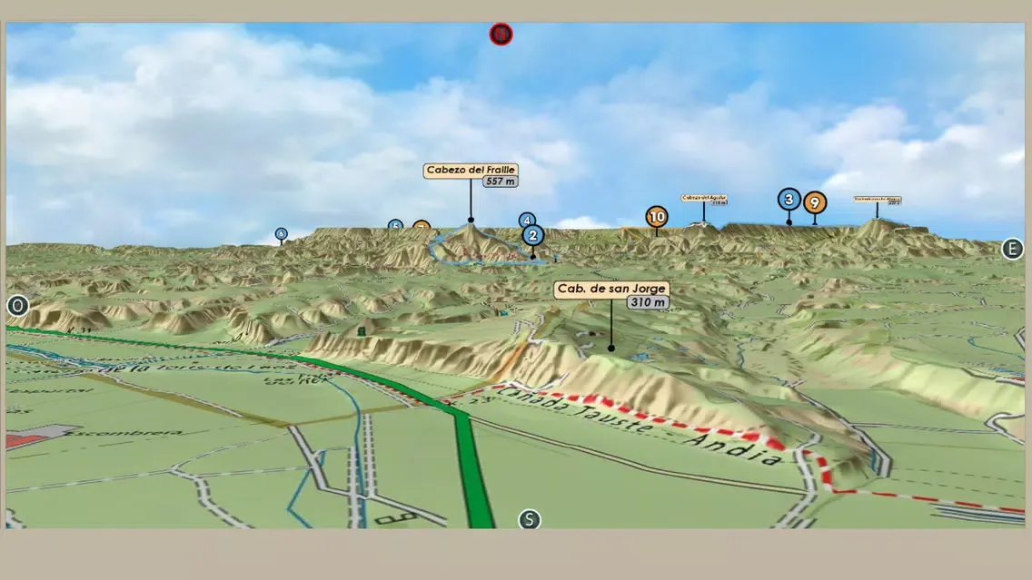 Bardenas - La Negra 1.25 000 Screenshots