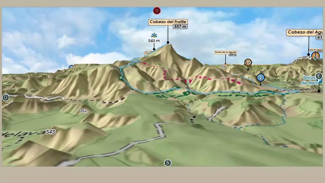 Bardenas - La Negra 1.25 000 Screenshots
