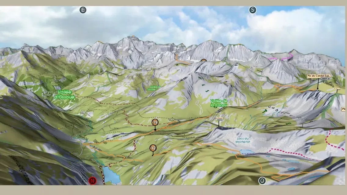 Capturas de tela do Monte Perdido - Gavarnie 1.25
