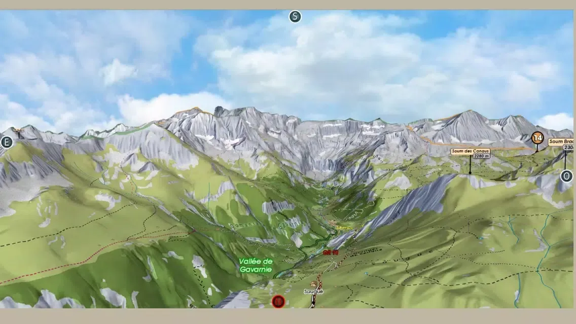 Capturas de tela do Monte Perdido - Gavarnie 1.25