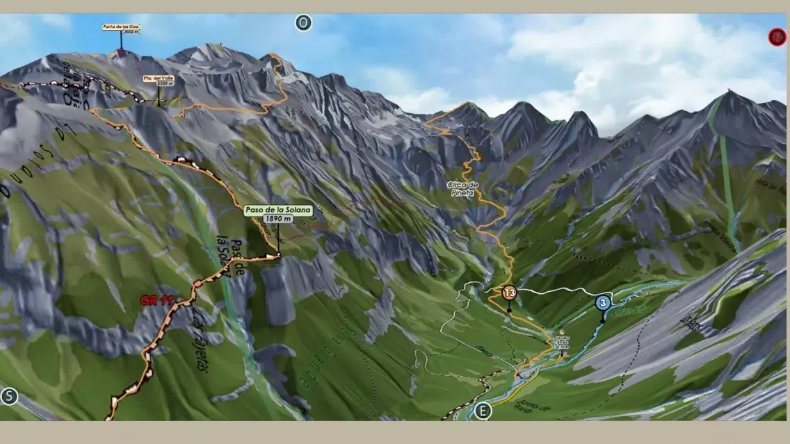 Capturas de tela do Monte Perdido - Gavarnie 1.25