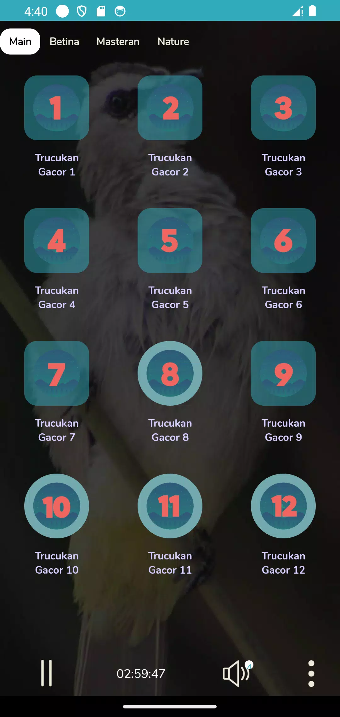 Pancingan Suara Trucukan Gacor Screenshots