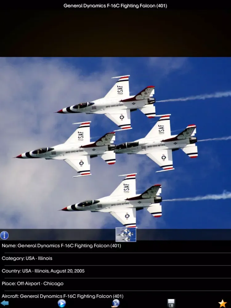Tangkapan skrin Airplanes Guide iPad 