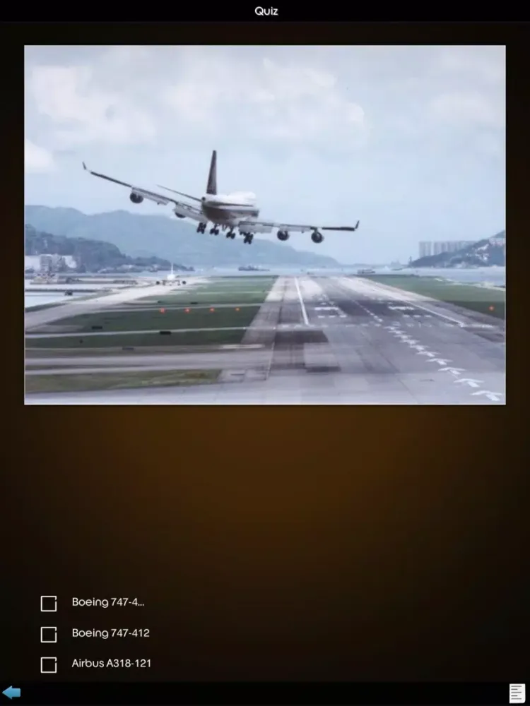 Tangkapan skrin Airplanes Guide iPad 