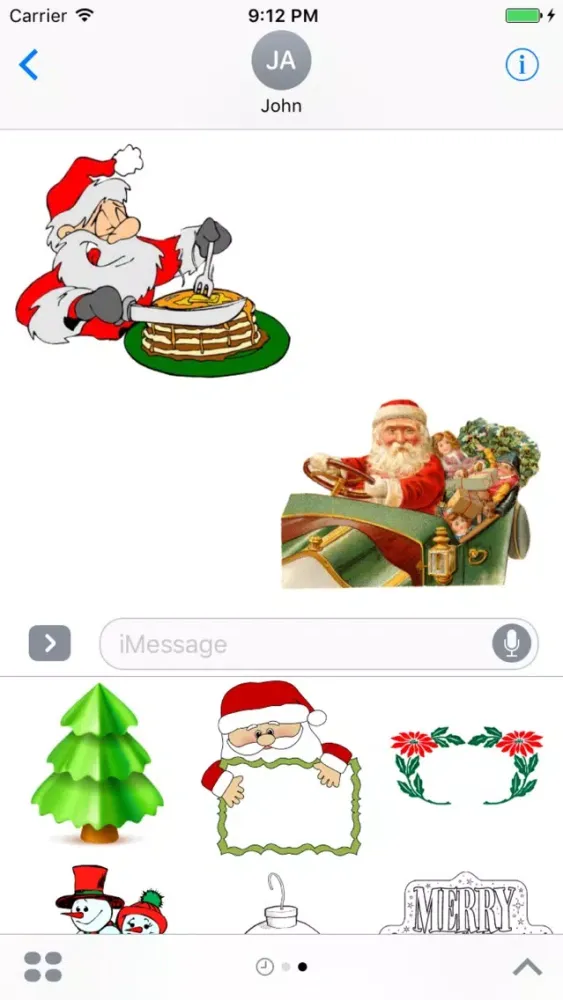 Fun Christmas Stickers +应用截图
