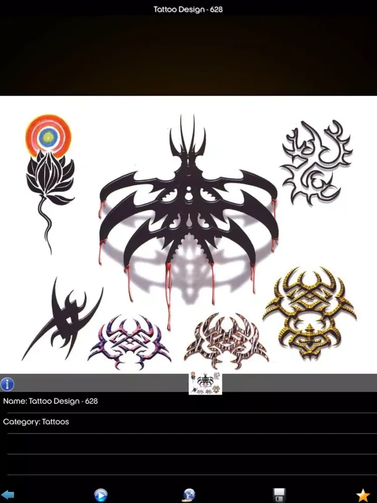 Quality Tattoo Details iPad  Screenshots