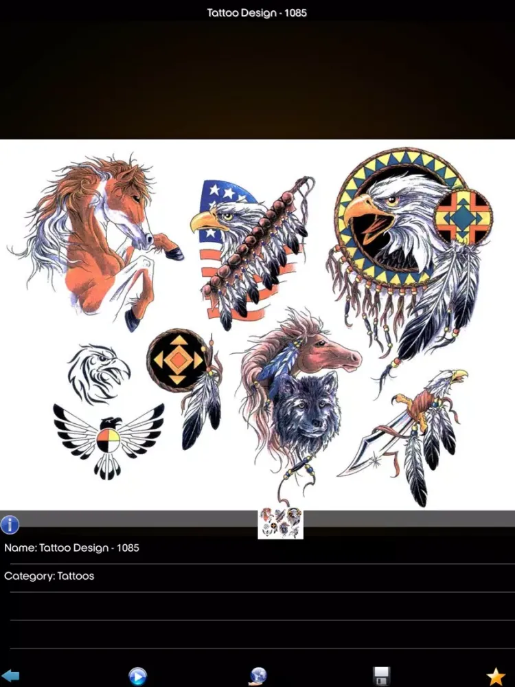 Quality Tattoo Details iPad  Screenshots