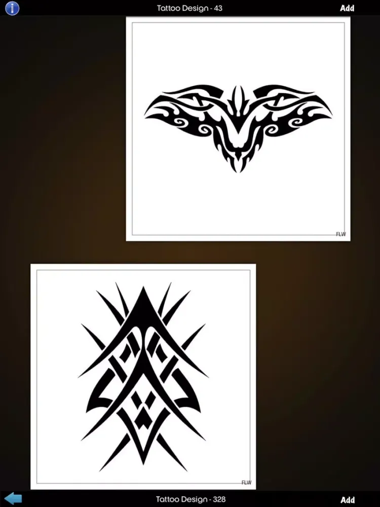 Quality Tattoo Details iPad  Screenshots