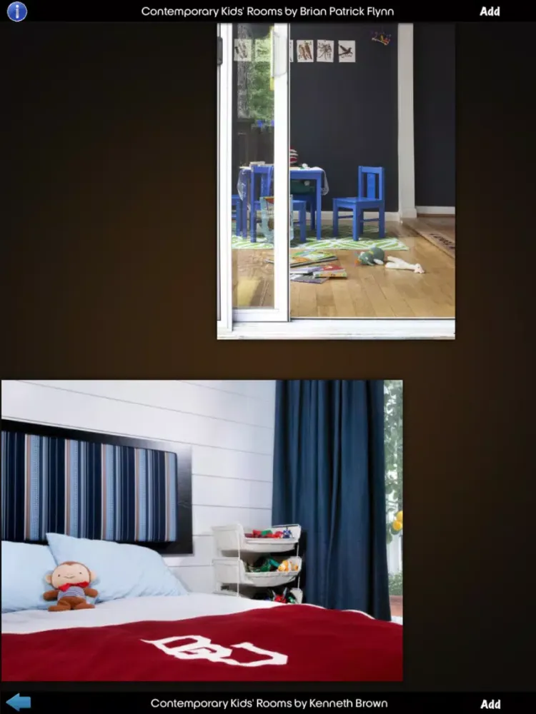 Tangkapan skrin Kids Rooms Info iPad 