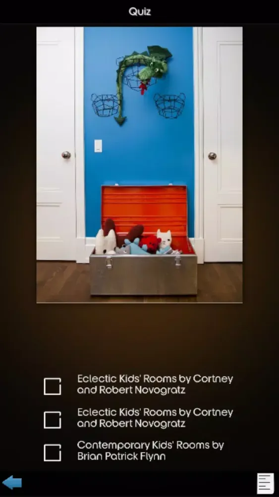 Tangkapan skrin Kids Rooms Info