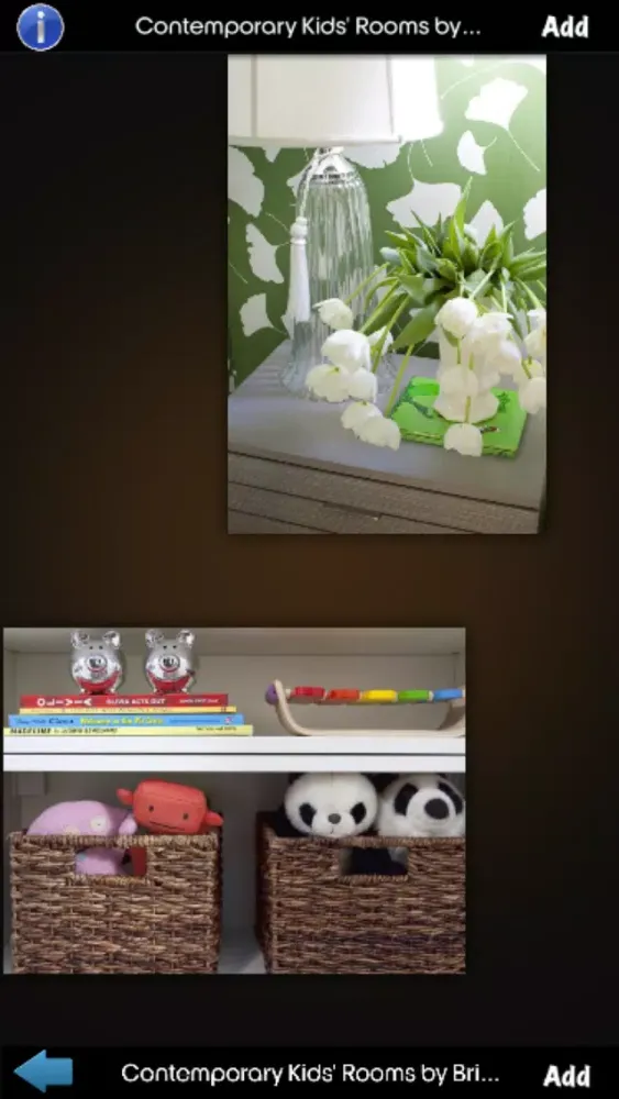Tangkapan skrin Kids Rooms Info