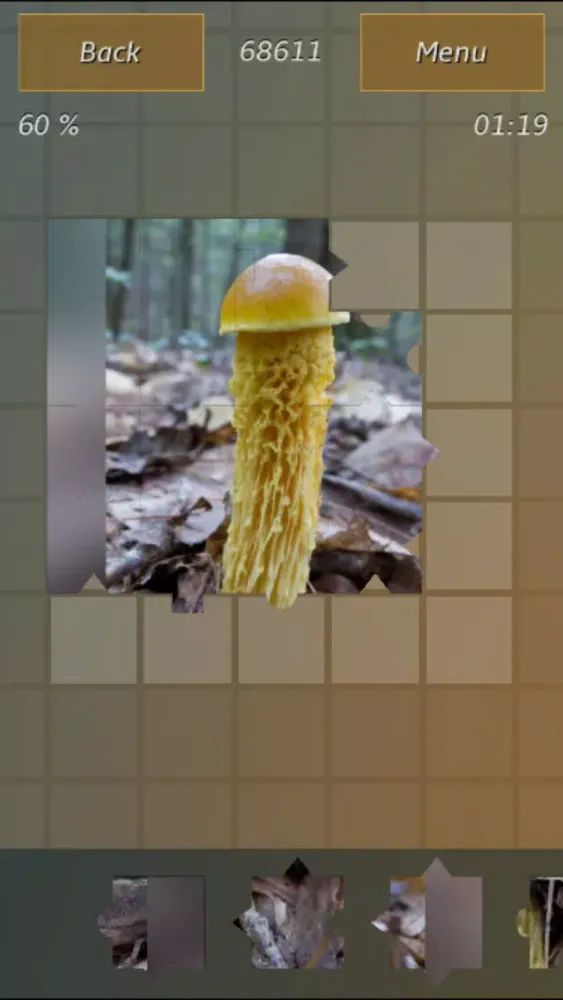 Captures d'écran de Mushrooms Jigsaw Puzzles