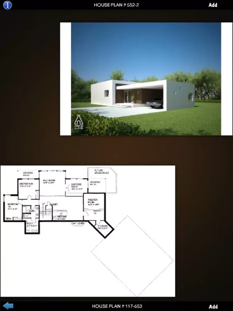 صور Modern House Plans Info iPad 