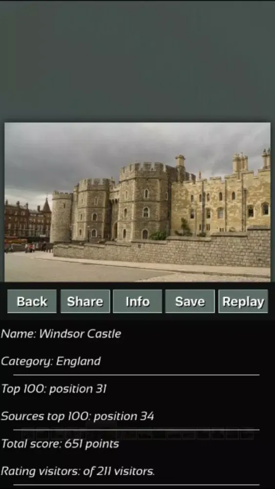 ภาพหน้าจอของ Castles Great Puzzle