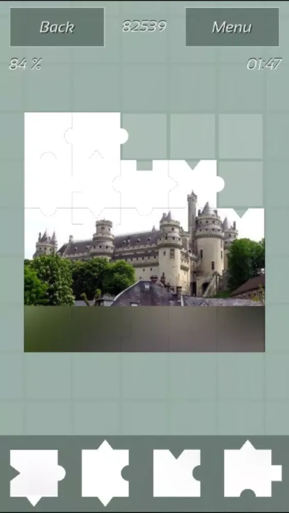 ภาพหน้าจอของ Castles Great Puzzle