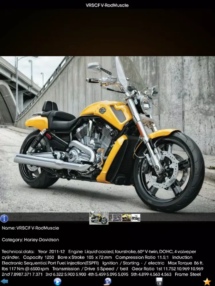 Motorcycles Info - Harley-Davidson Edition iPad 應用截圖
