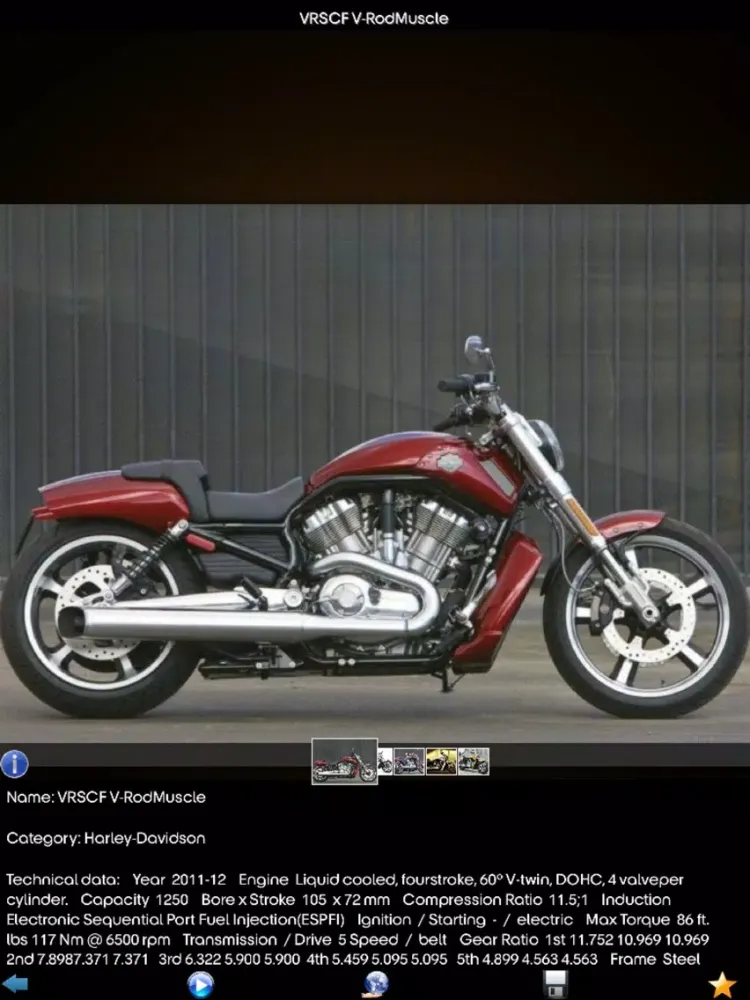 Motorcycles Info - Harley-Davidson Edition iPad 應用截圖